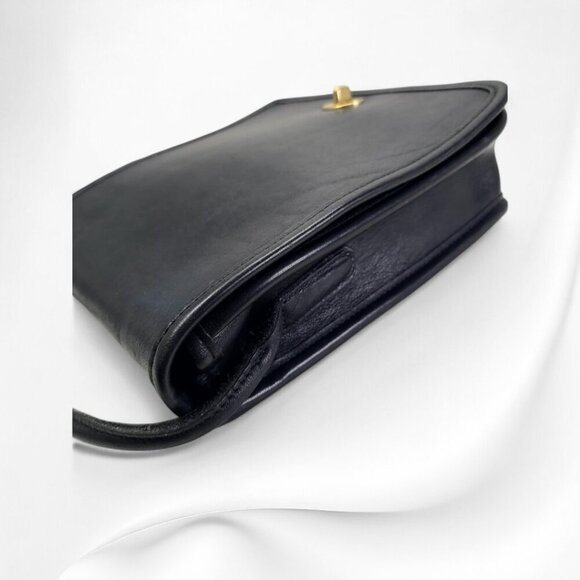 Vintage 80's COACH Compact Pouch Crossbody - Picture 3 of 10